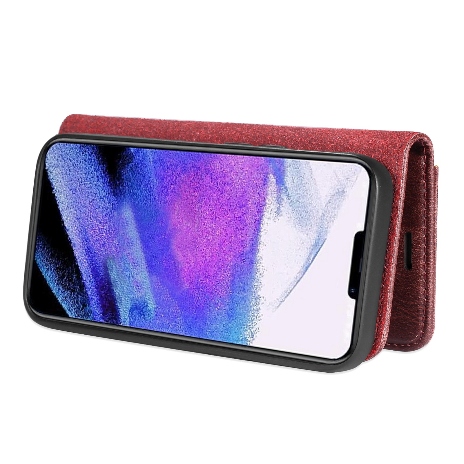 Magnet Wallet iPhone 13 Pro Max Punainen