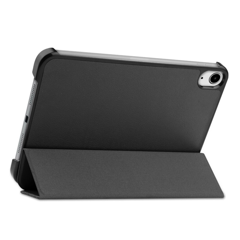 Kotelo Tri-fold Apple iPad Mini 6th Gen (2021) Musta