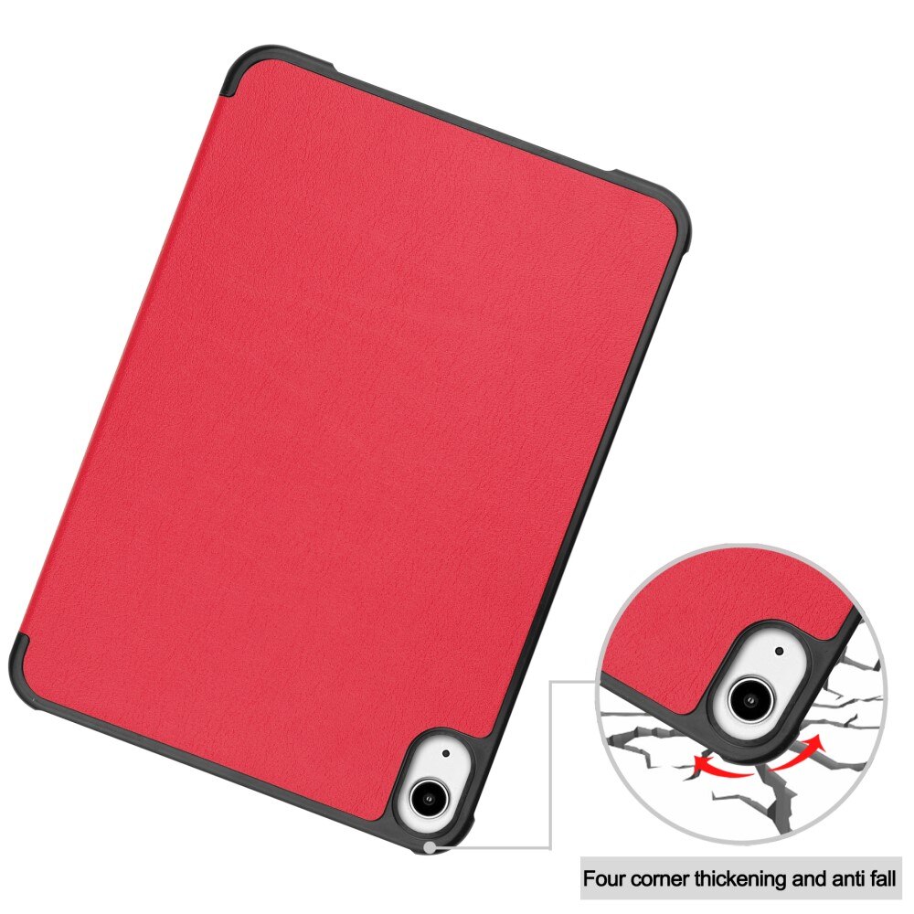 Kotelo Tri-fold Apple iPad Mini 6th Gen (2021) Punainen