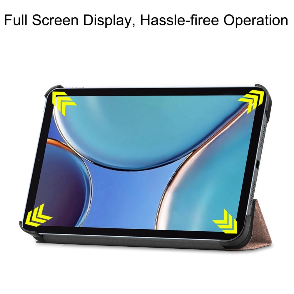 Kotelo Tri-fold iPad Mini 6th Gen (2021) ruusukulta