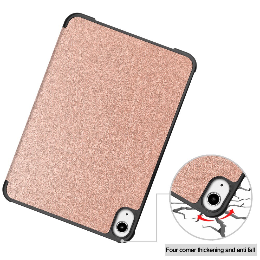 Kotelo Tri-fold Apple iPad Mini 6th Gen (2021) Ruusukulta