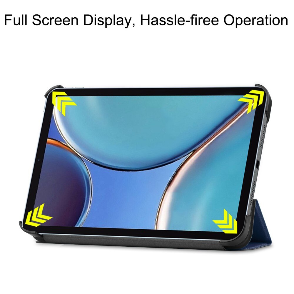 Kotelo Tri-fold Apple iPad Mini 6th Gen (2021) Sininen