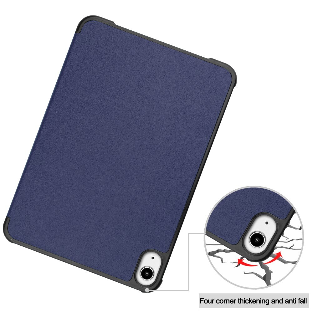 Kotelo Tri-fold Apple iPad Mini 6th Gen (2021) Sininen