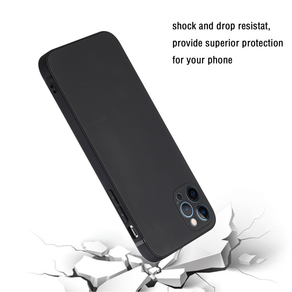 TPU suojakuori iPhone 13 Pro Musta