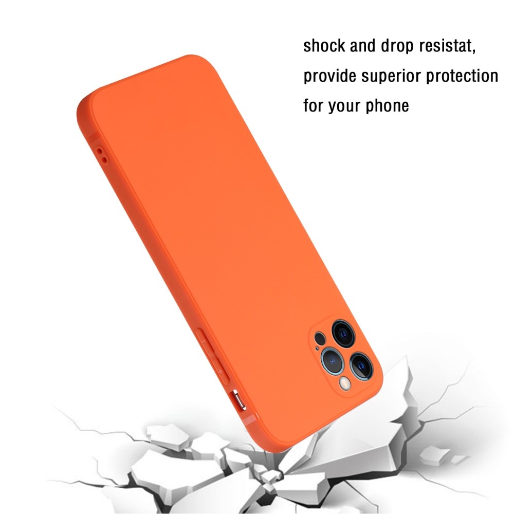 TPU suojakuori iPhone 13 Pro oranssi