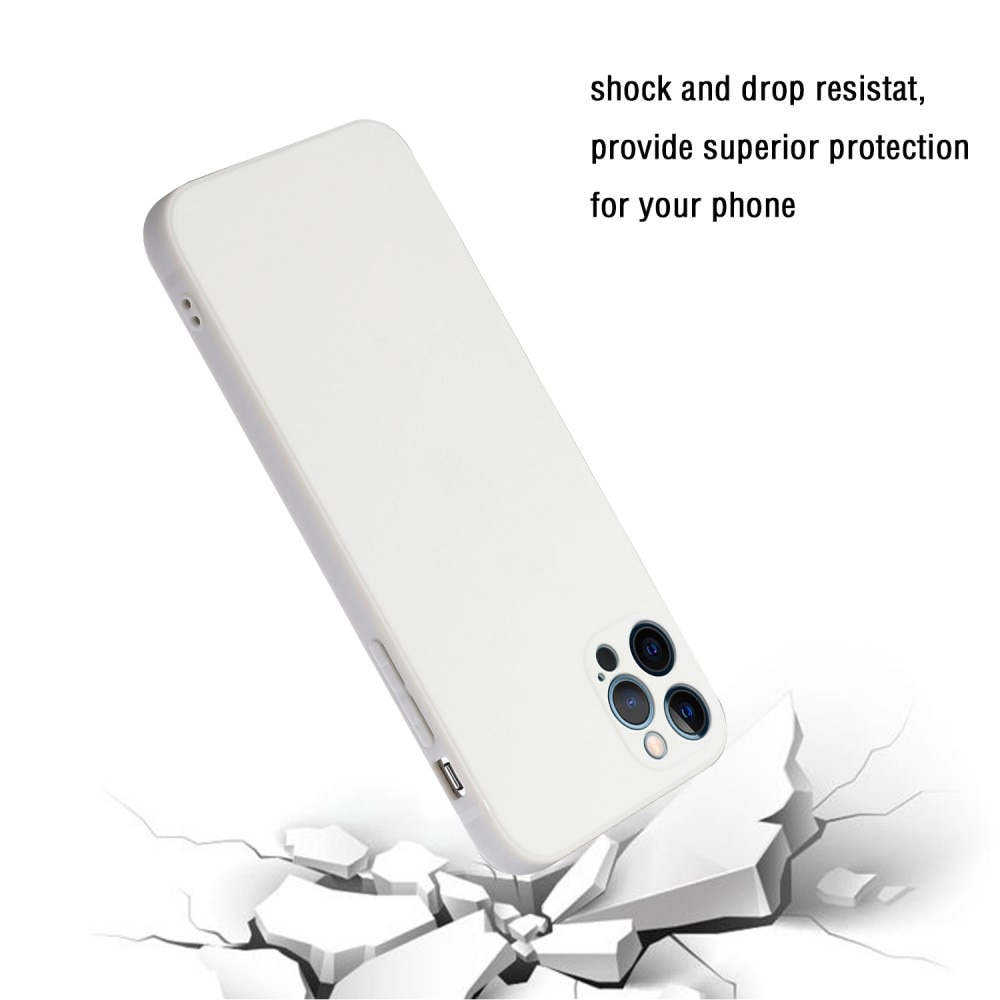 TPU suojakuori iPhone 13 Pro Max valkoinen