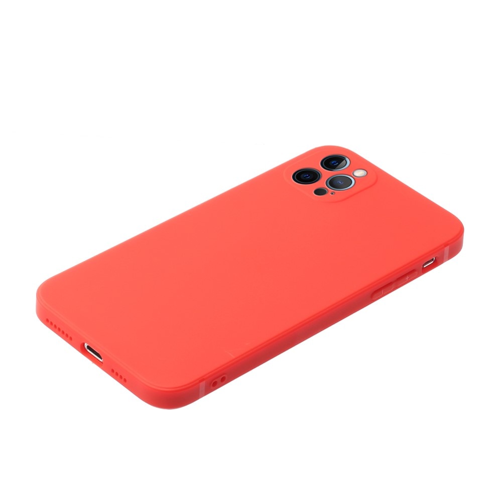 TPU suojakuori iPhone 13 Pro Max punainen
