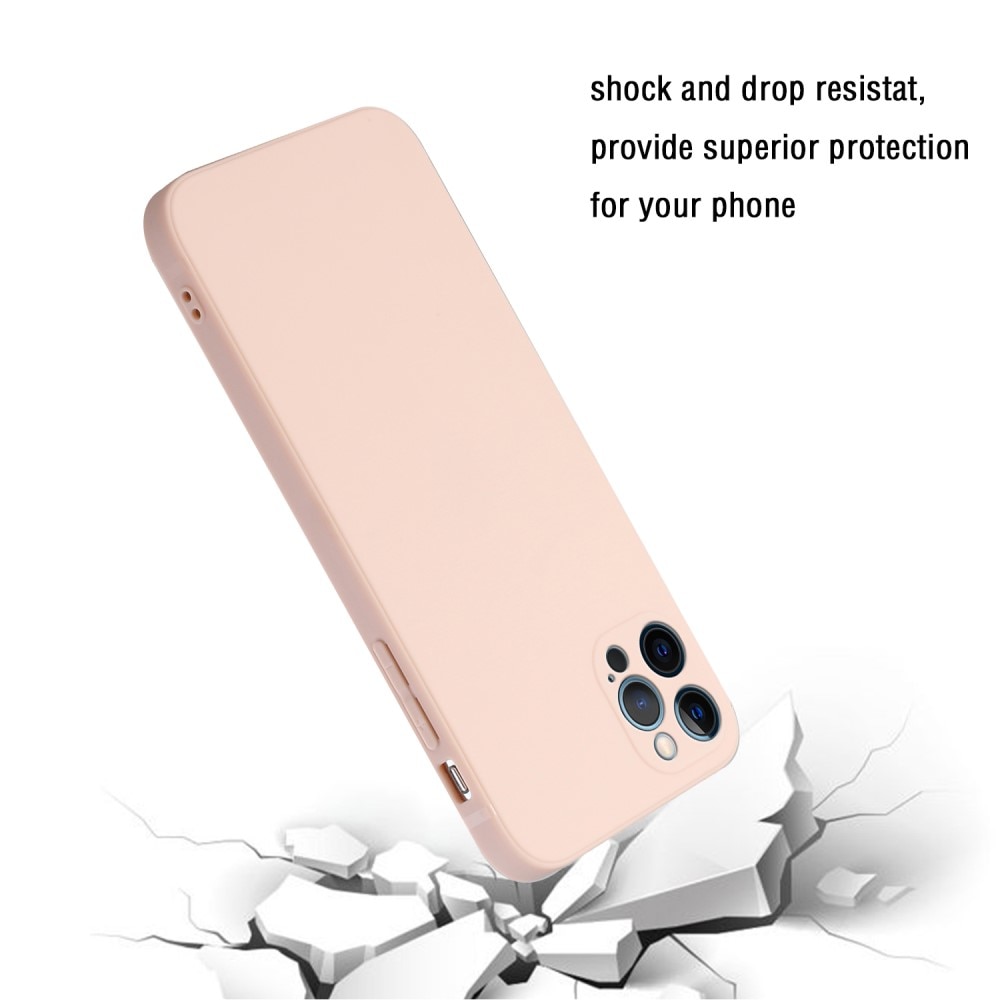 TPU suojakuori iPhone 13 Pro Max vaaleanpunainen