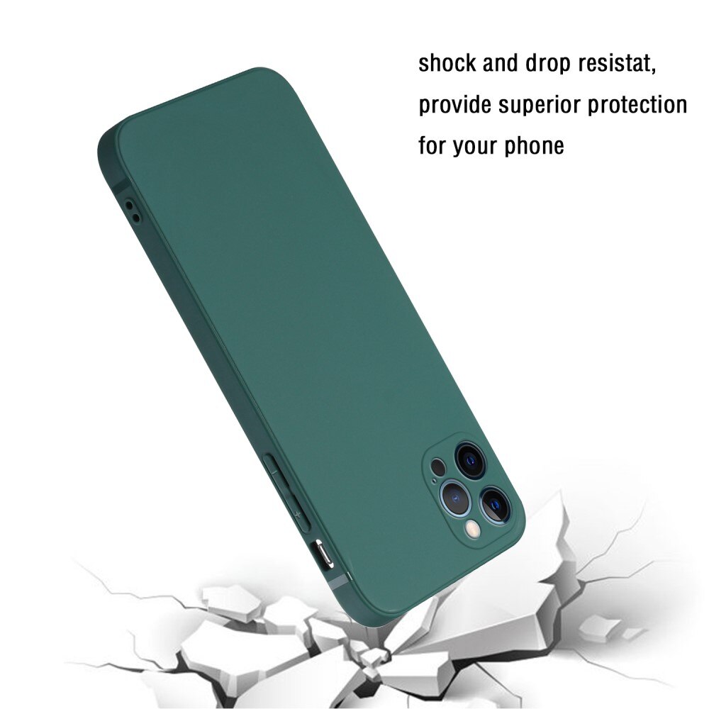 TPU suojakuori iPhone 13 Pro Max Vihreä