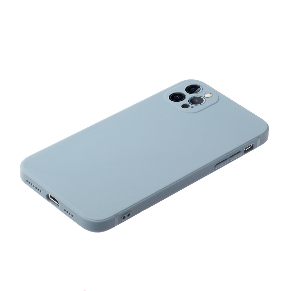 TPU suojakuori iPhone 13 Pro Max harmaa/sininen