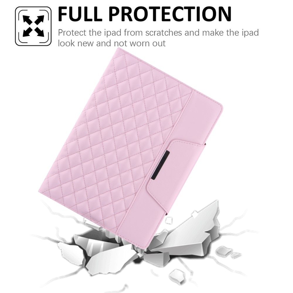 Kotelo iPad Air 10.5 3rd Gen (2019) Quilted vaaleanpunainen