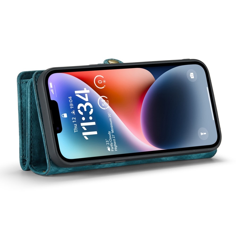 Multi-slot Suojakotelo iPhone 13 Mini sininen