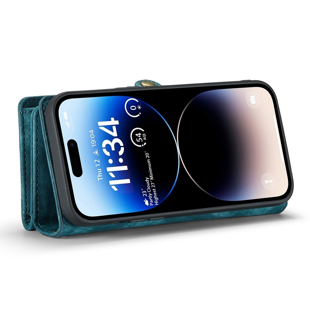 Multi-slot Suojakotelo iPhone 13 Pro Max Sininen
