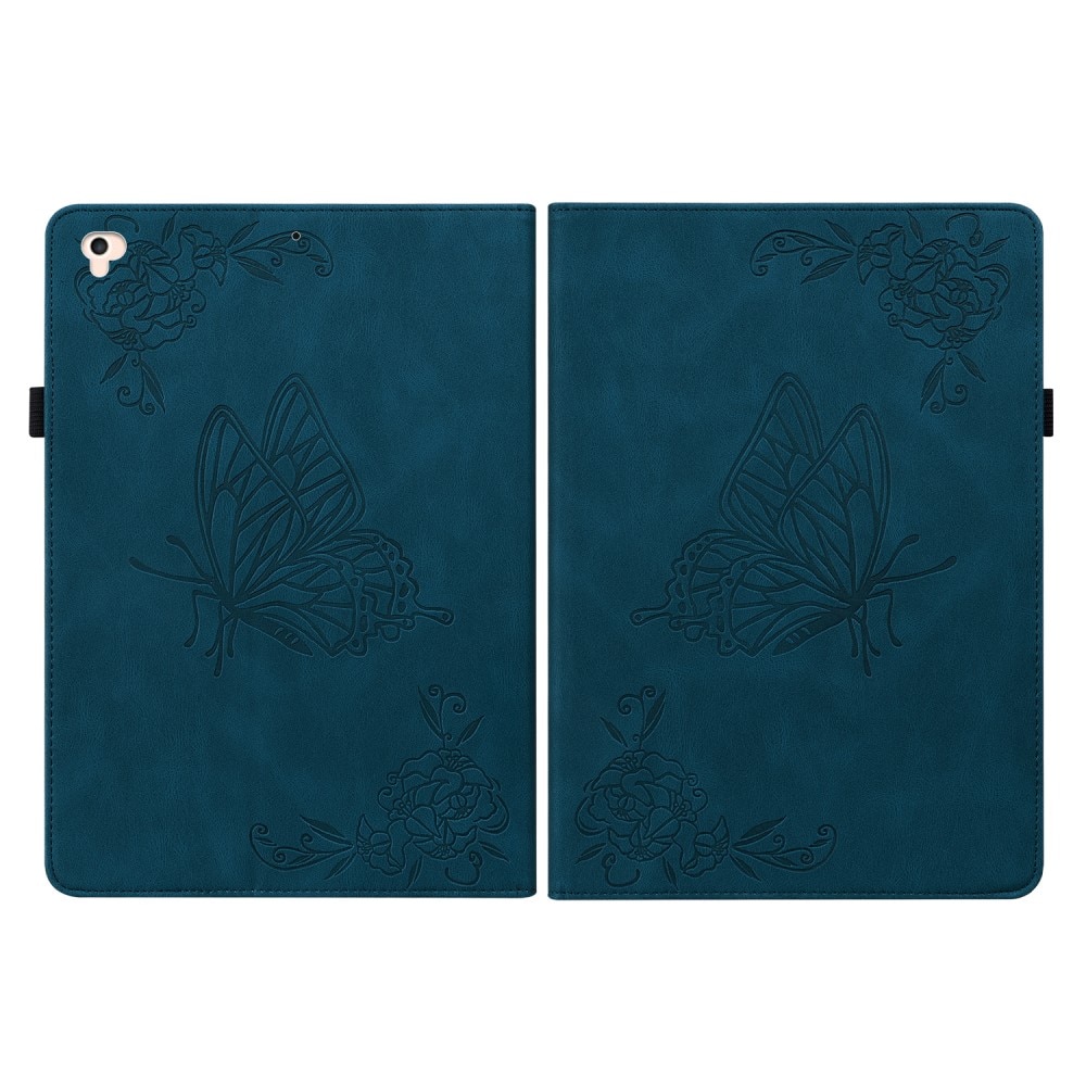 Nahkakotelo Perhonen iPad Air 2 9.7 (2014) sininen