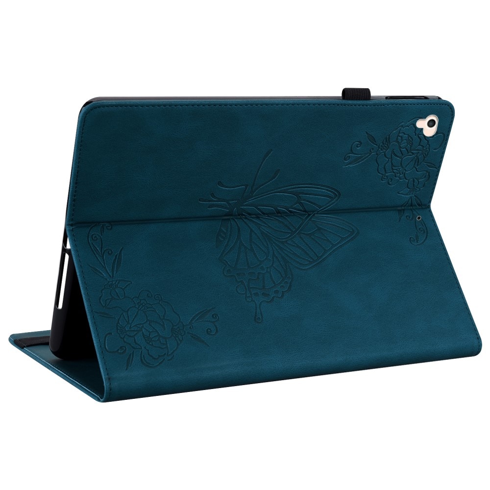 Nahkakotelo Perhonen iPad Air 9.7 1st Gen (2013) sininen