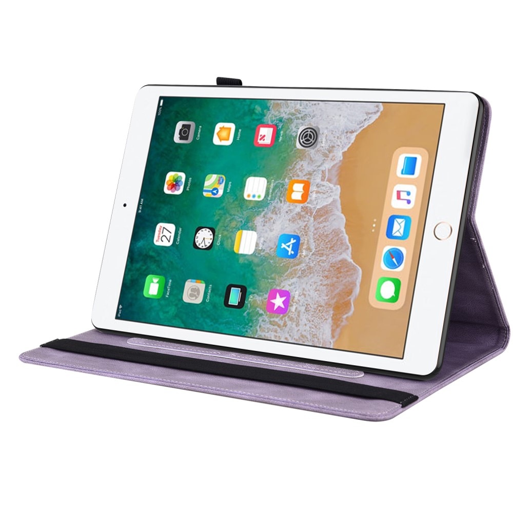 Nahkakotelo Perhonen iPad Air 9.7 1st Gen (2013) liila