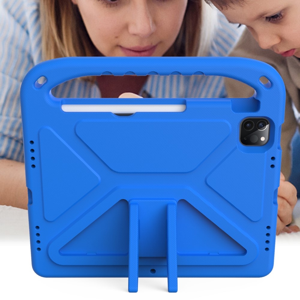 Kuori EVA kahvalla iPad Air 10.9 4th Gen (2020) sininen