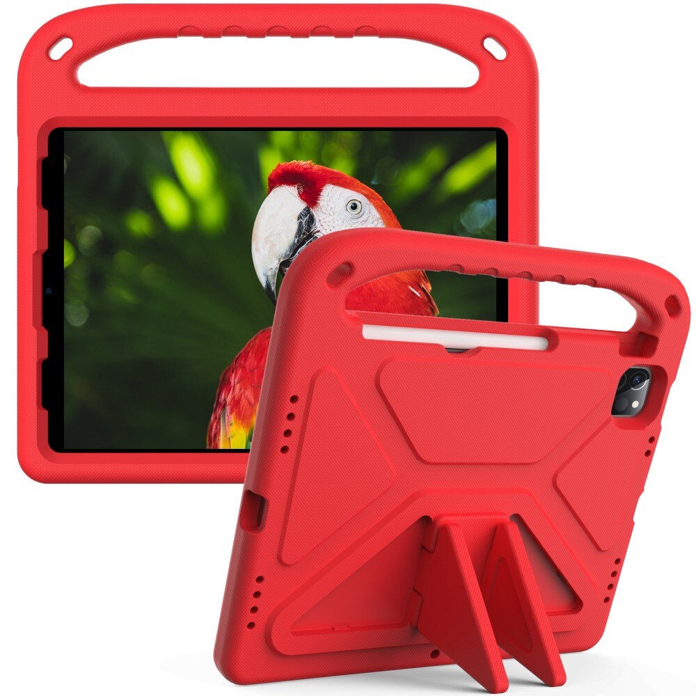 Kuori EVA kahvalla Apple iPad Air 10.9 4th Gen (2020) Punainen