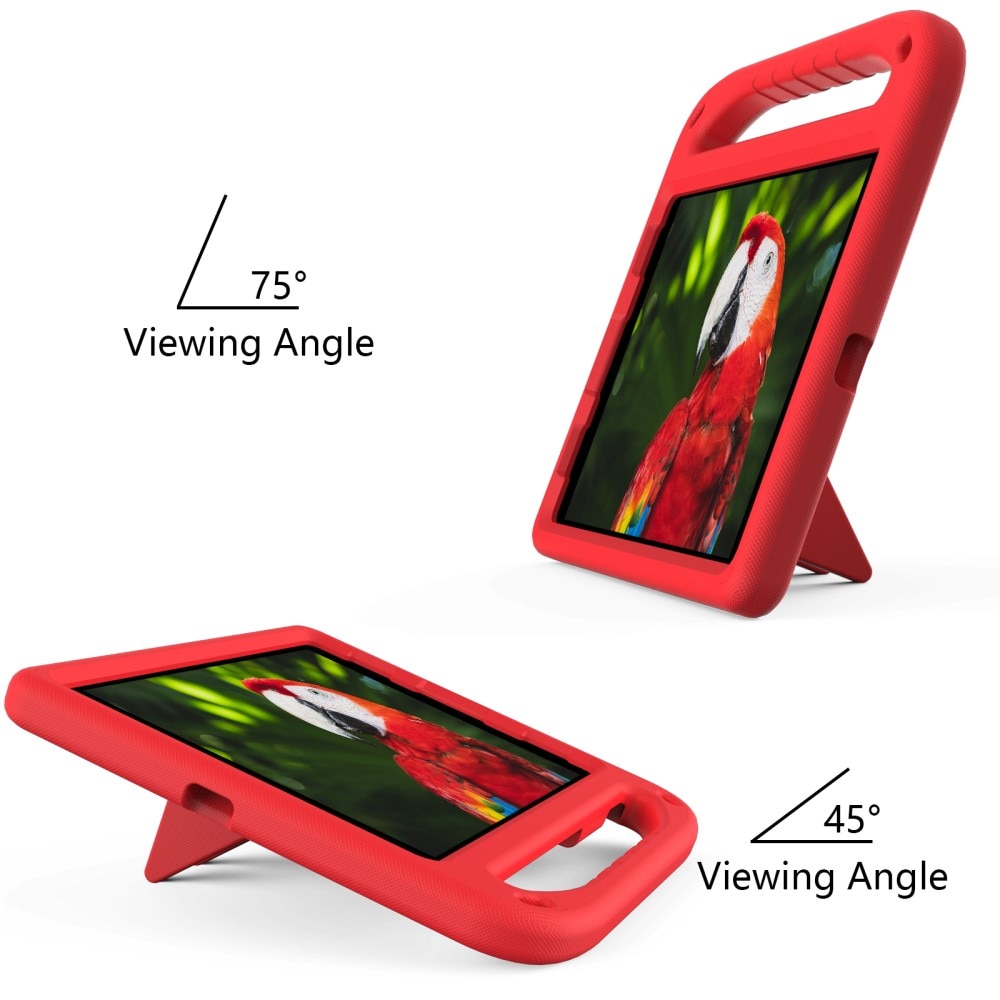 Kuori EVA kahvalla iPad Air 10.9 5th Gen (2022) punainen