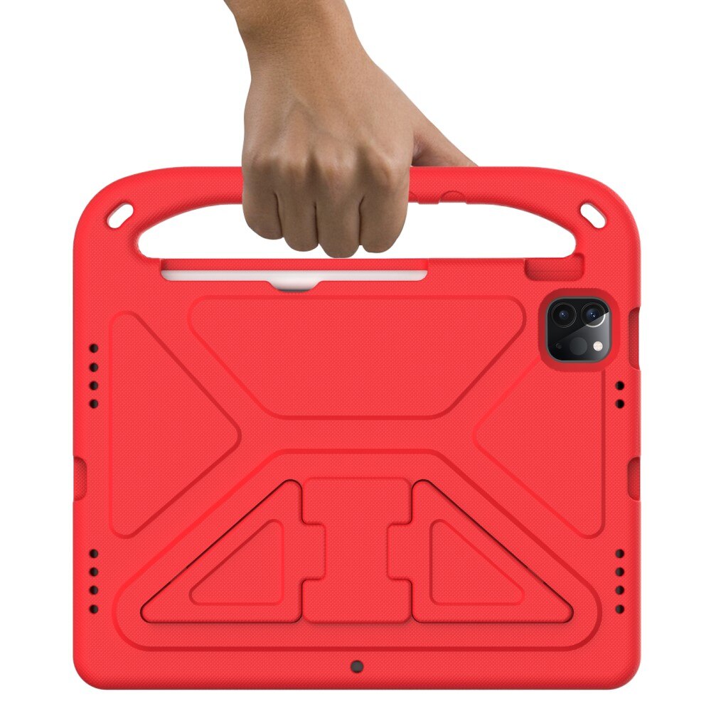Kuori EVA kahvalla Apple iPad Air 10.9 4th Gen (2020) Punainen