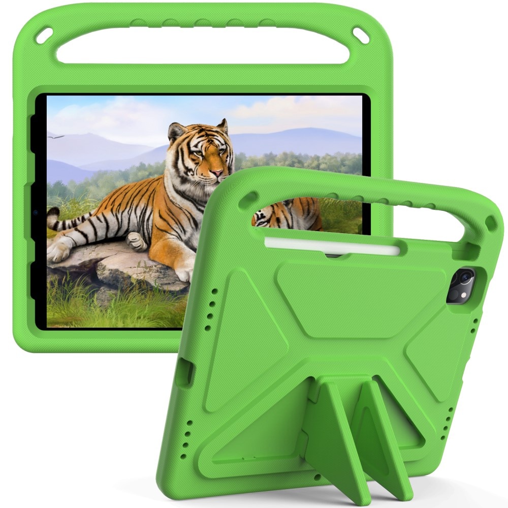 Kuori EVA kahvalla iPad Pro 11 4th Gen (2022) vihreä