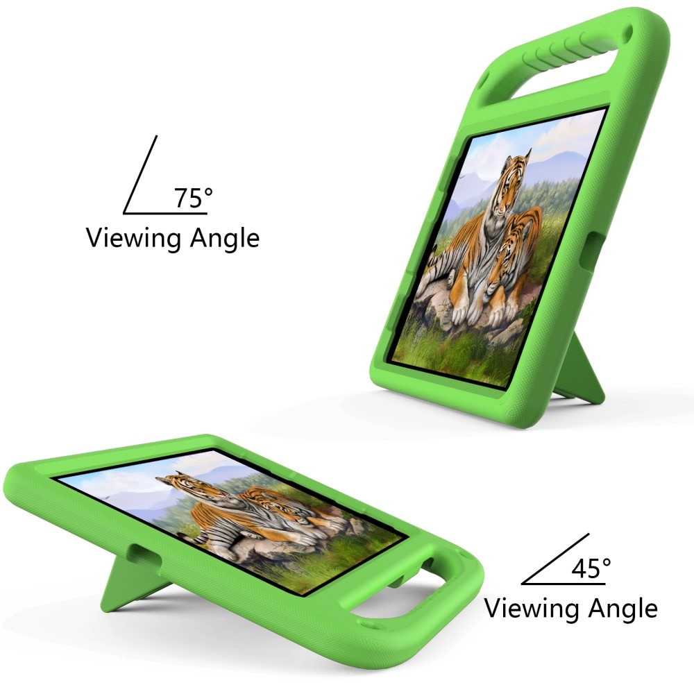 Kuori EVA kahvalla iPad Air 10.9 5th Gen (2022) vihreä