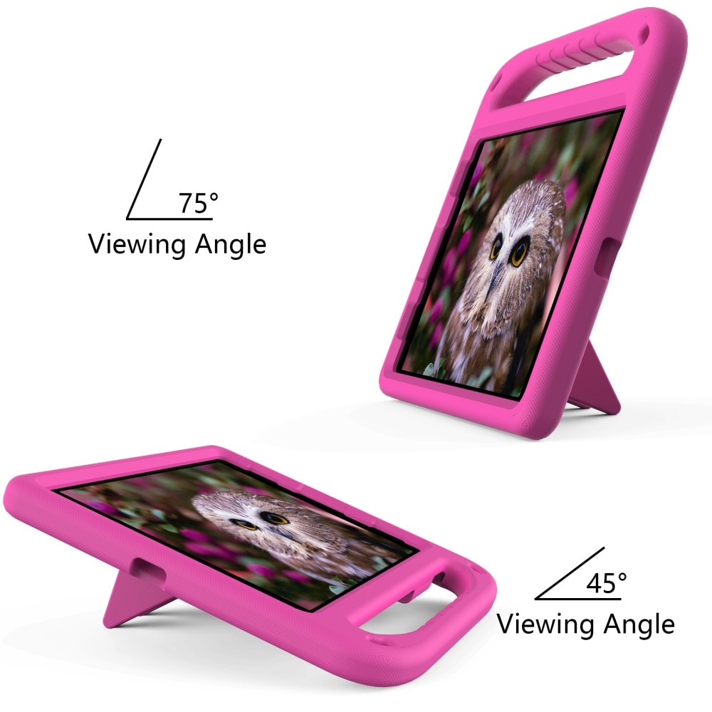 Kuori EVA kahvalla iPad Air 10.9 4th Gen (2020) vaaleanpunainen