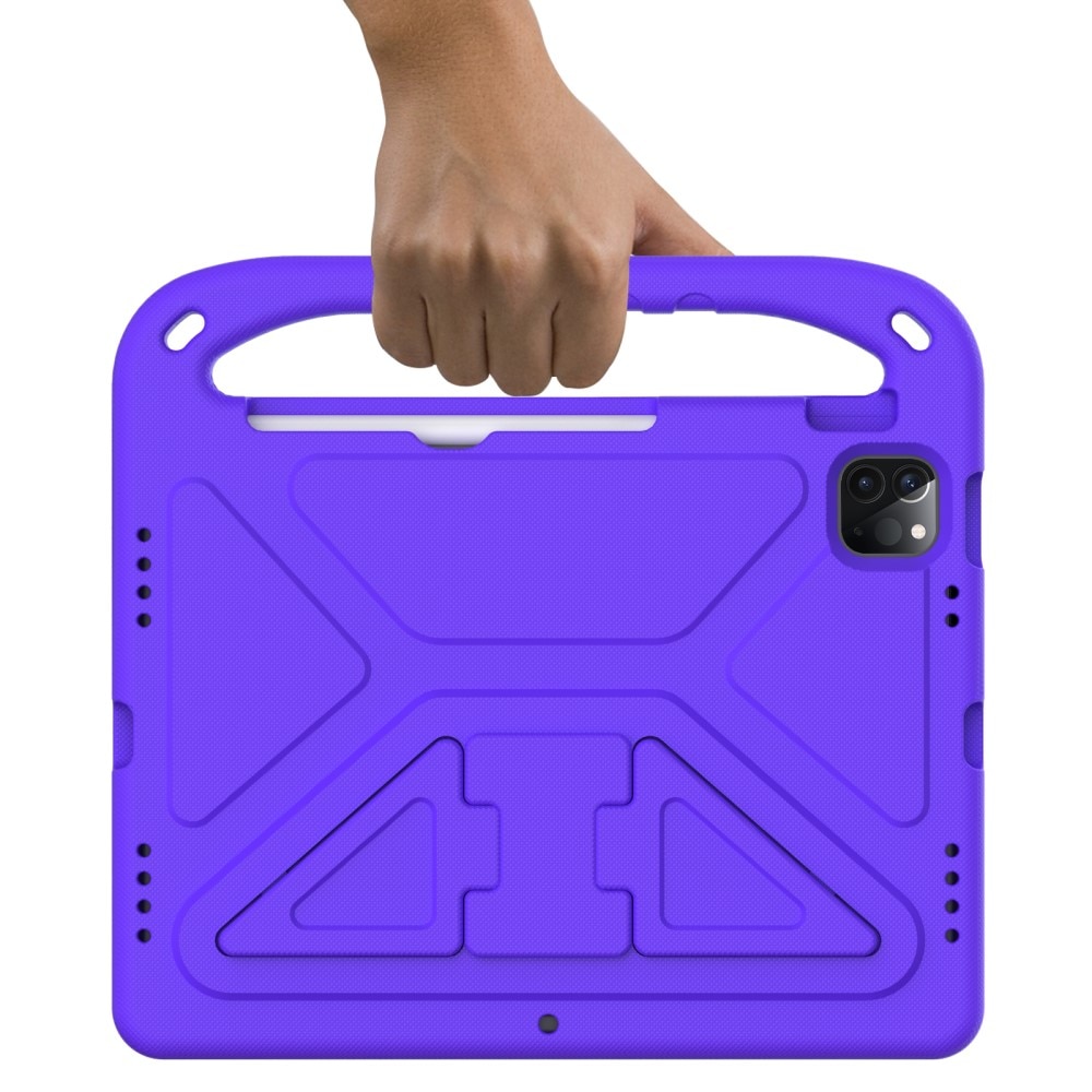 Kuori EVA kahvalla Apple iPad Air 10.9 4th Gen (2020) Liila