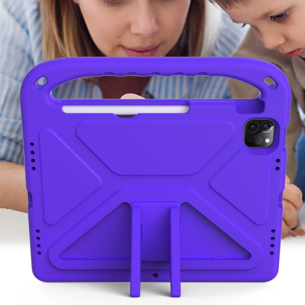 Kuori EVA kahvalla Apple iPad Air 10.9 4th Gen (2020) Liila