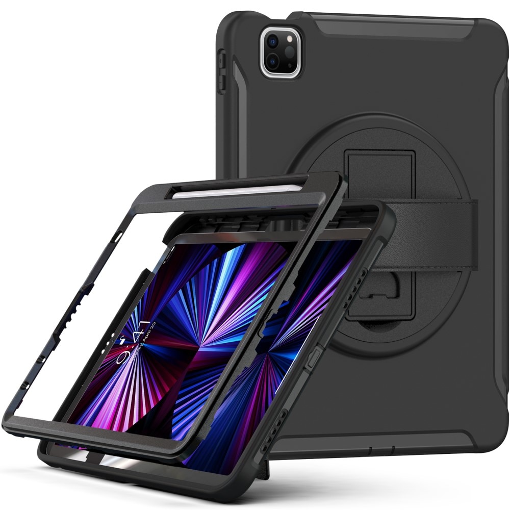 Iskunkestävä Hybridikuori iPad Pro 11 2nd Gen (2020) musta