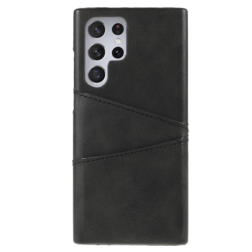 Card Slots Case Samsung Galaxy S22 Ultra musta