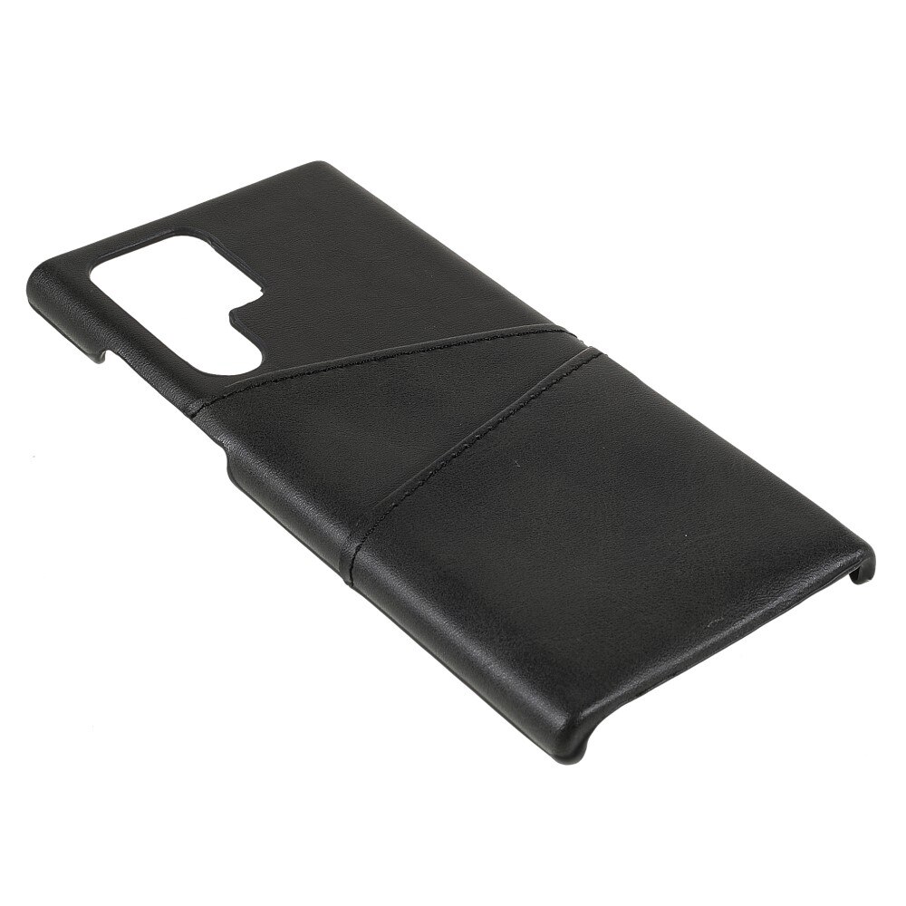 Card Slots Case Samsung Galaxy S22 Ultra Musta