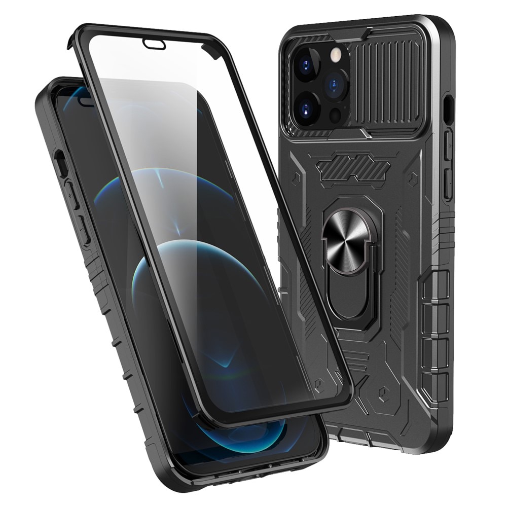 Tactical Full Protection Case iPhone 12/12 Pro Black