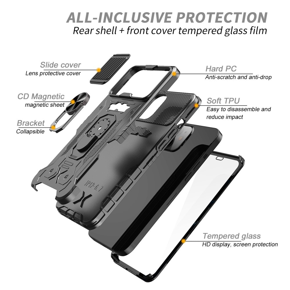 Tactical Full Protection Case iPhone 11 Black