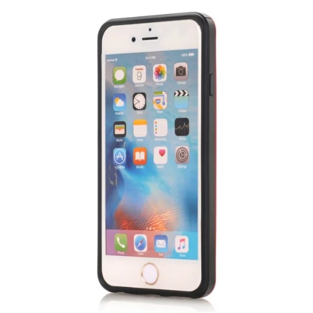 Case Cardslot iPhone SE 2020 Punainen