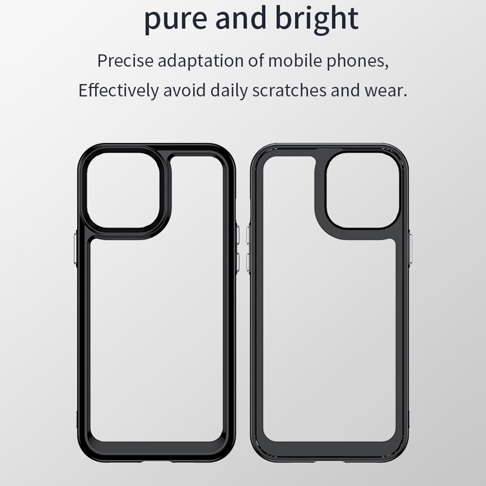 TPU + Pleksilasi Kuori iPhone 13 Pro Musta