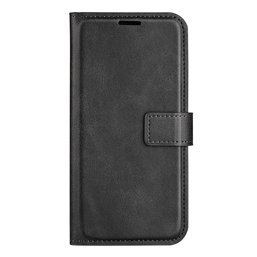 Leather Wallet iPhone 14 Black