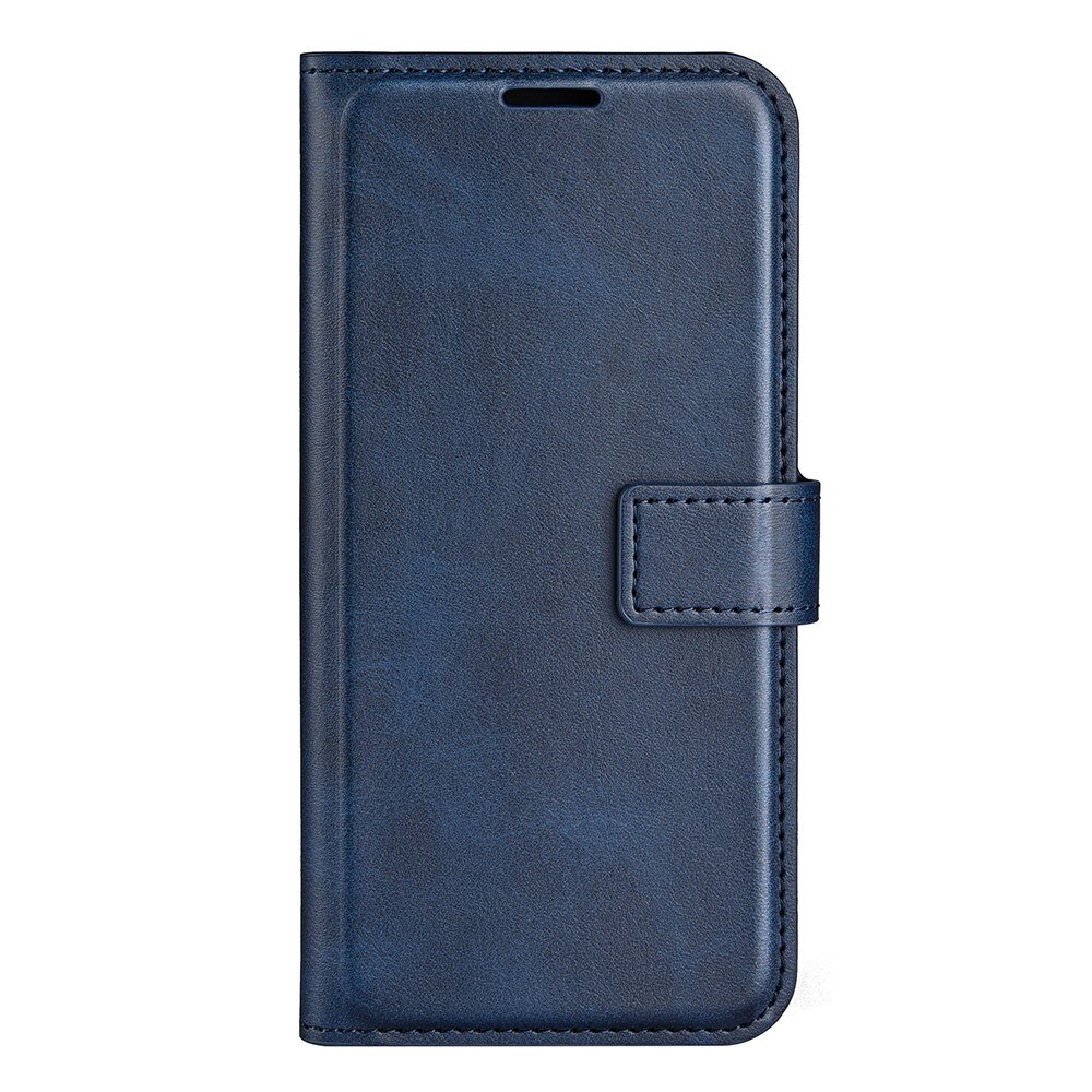 Leather Wallet iPhone 14 Blue