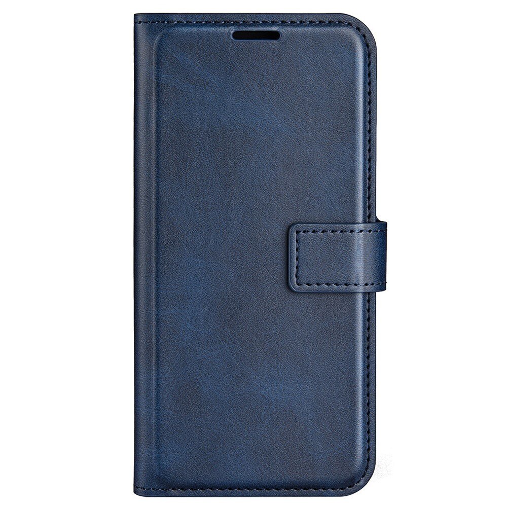 Leather Wallet iPhone 14 Plus Blue