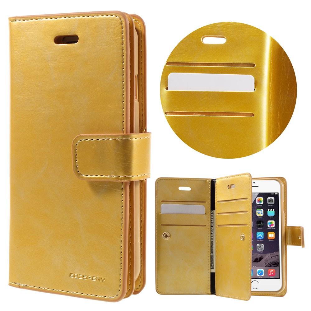 Mansoor Wallet Diary Case iPhone 7/8/SE Kulta