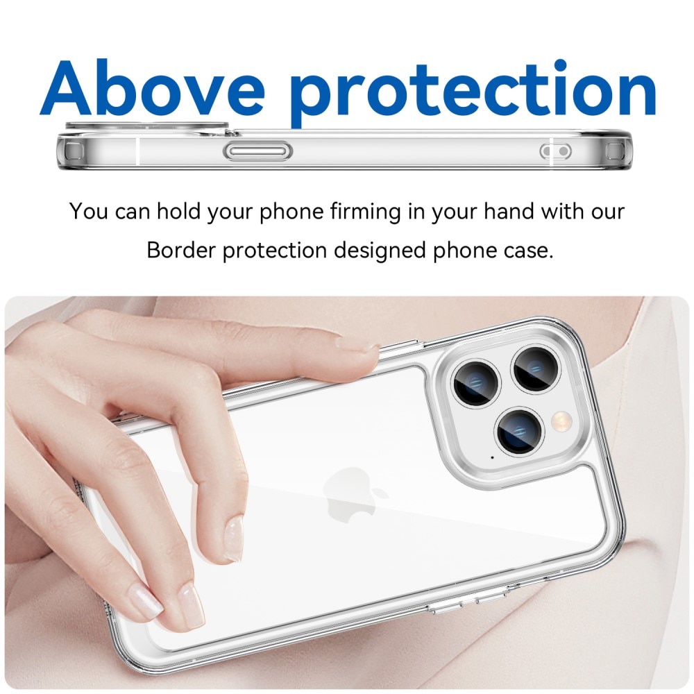 Crystal Hybrid Case iPhone 14 Pro Max Läpinäkyvä
