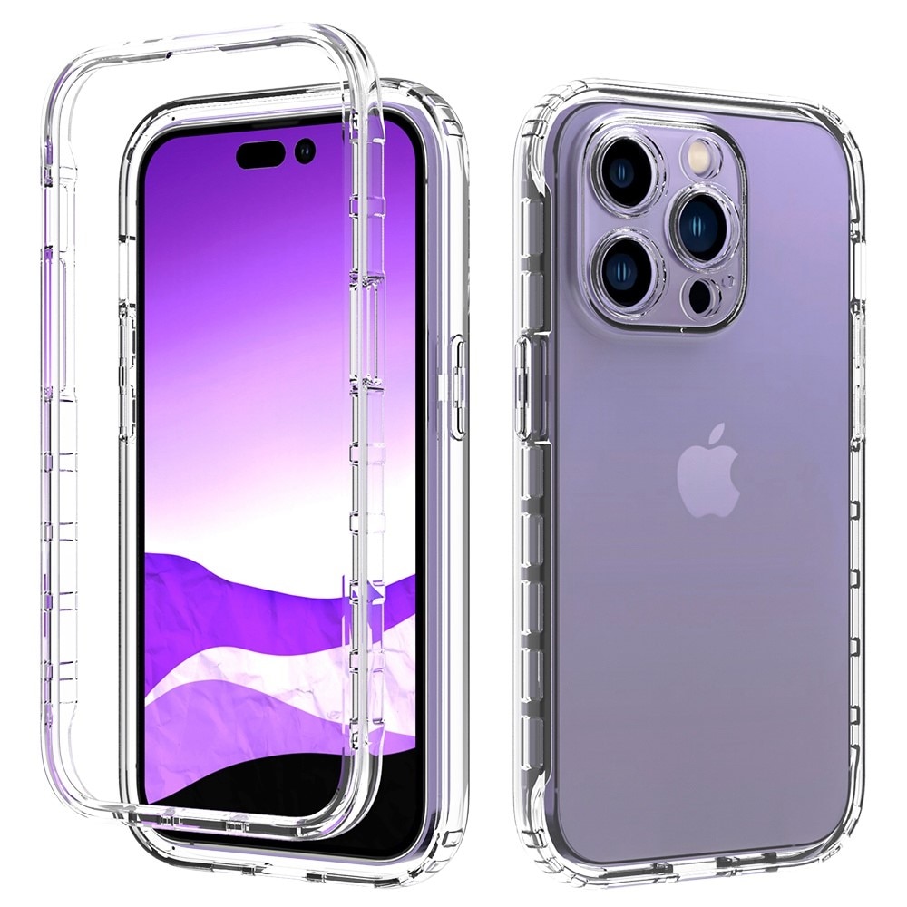 Full Cover Kuori iPhone 14 Pro Kirkas