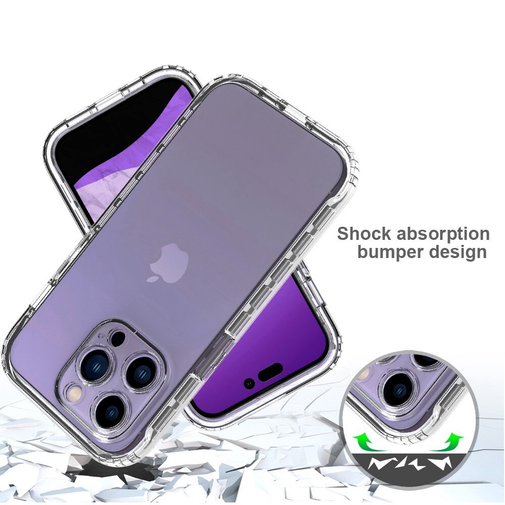 Full Cover Kuori iPhone 14 Pro Kirkas