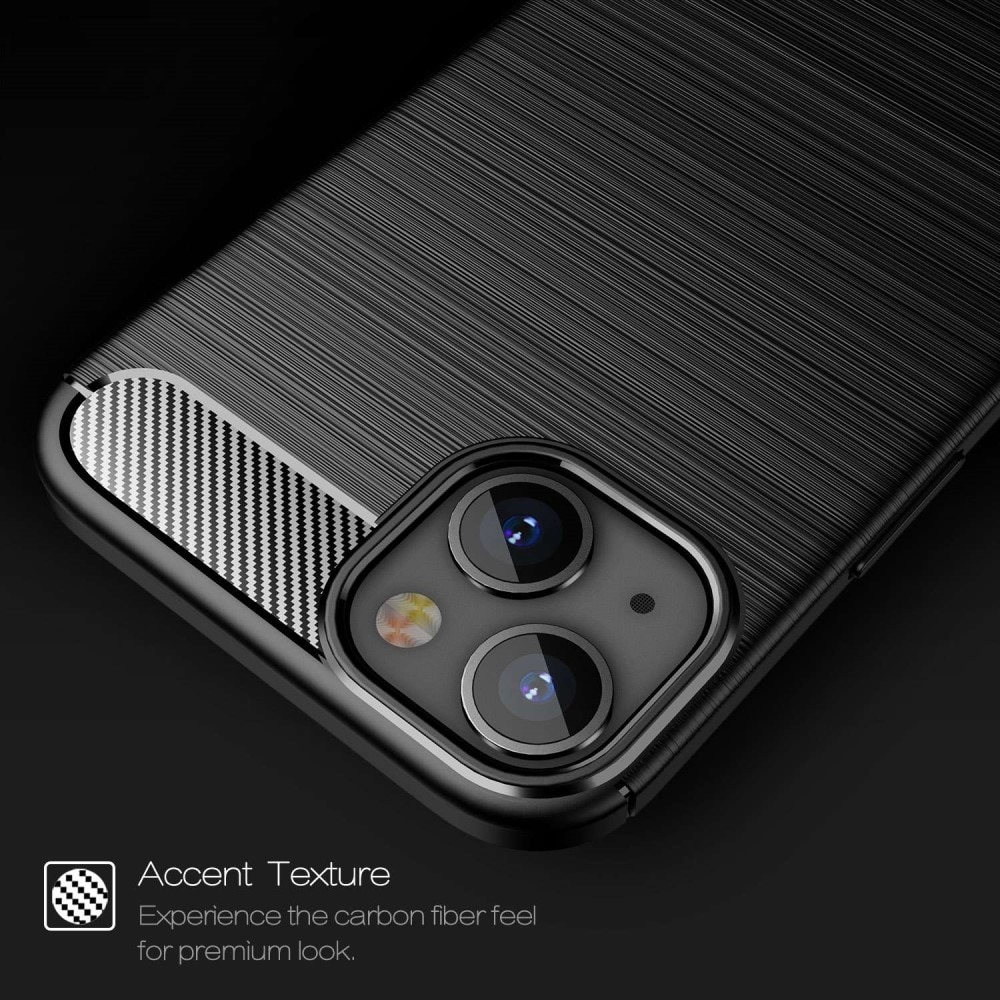 Brushed TPU Kuori iPhone 14 Plus Black