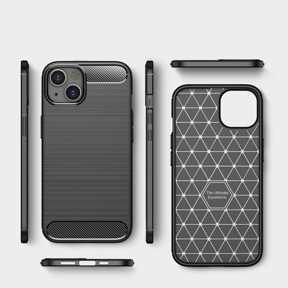 Brushed TPU Kuori iPhone 14 Plus Black