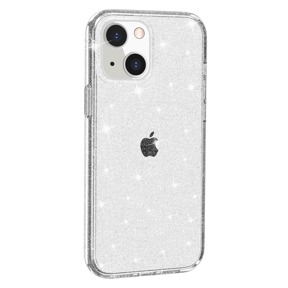 Liquid Glitter Case iPhone 15 Plus kirkas