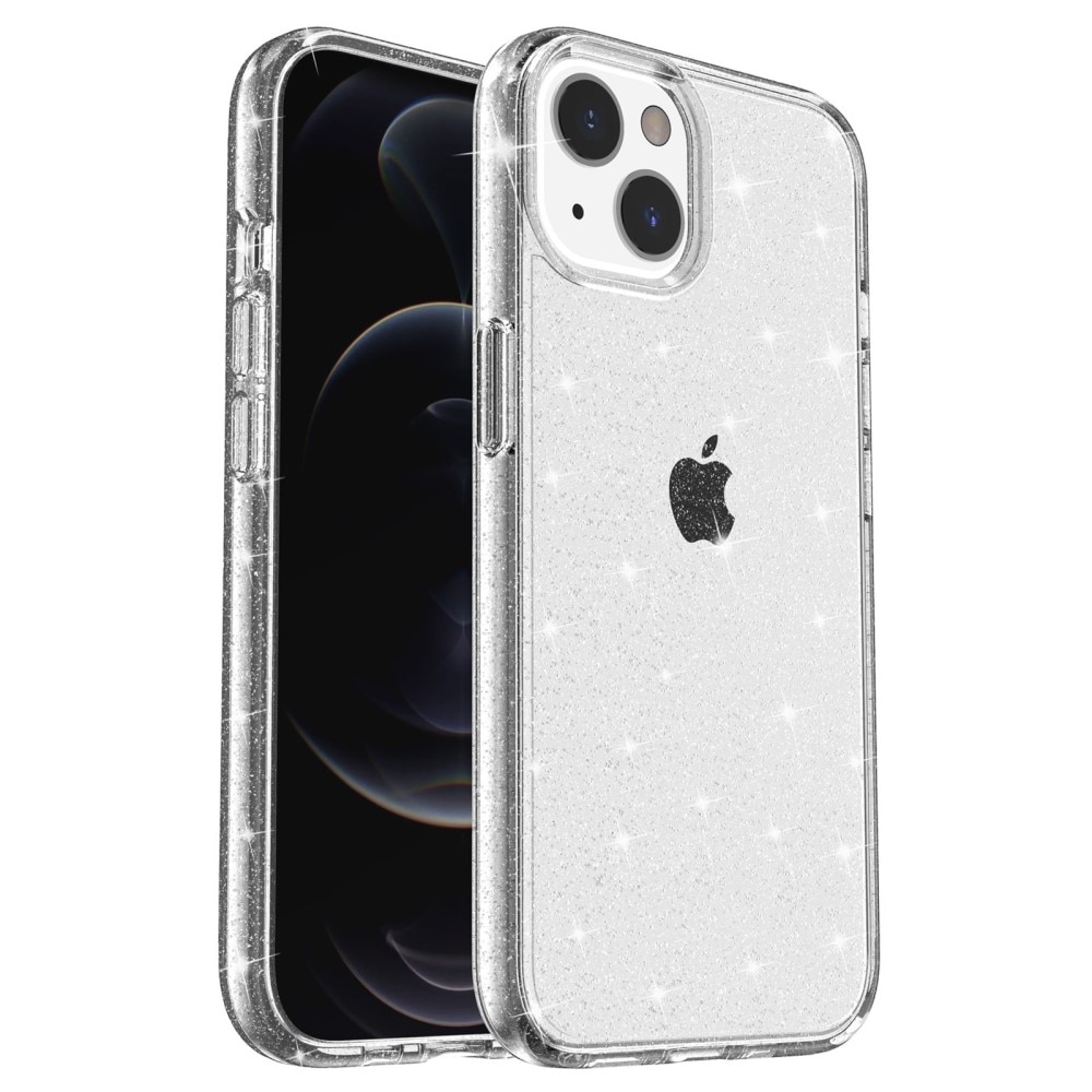 Liquid Glitter Case iPhone 15 kirkas