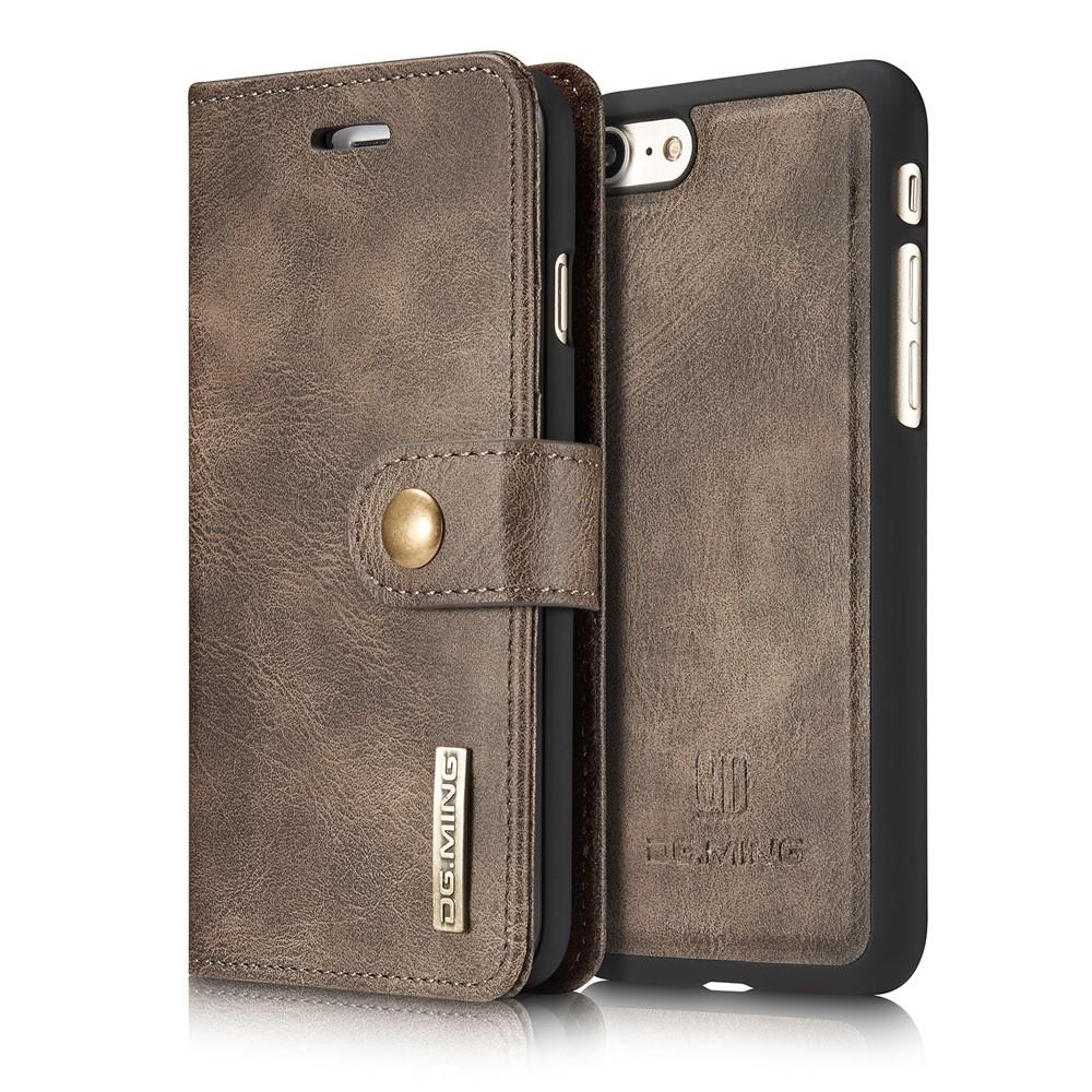 Magnet Wallet iPhone 7/8/SE Brown