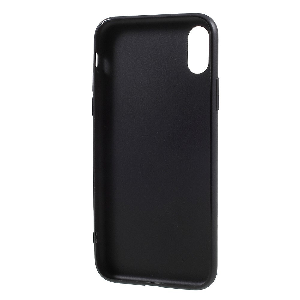 TPU suojakuori iPhone X/XS musta