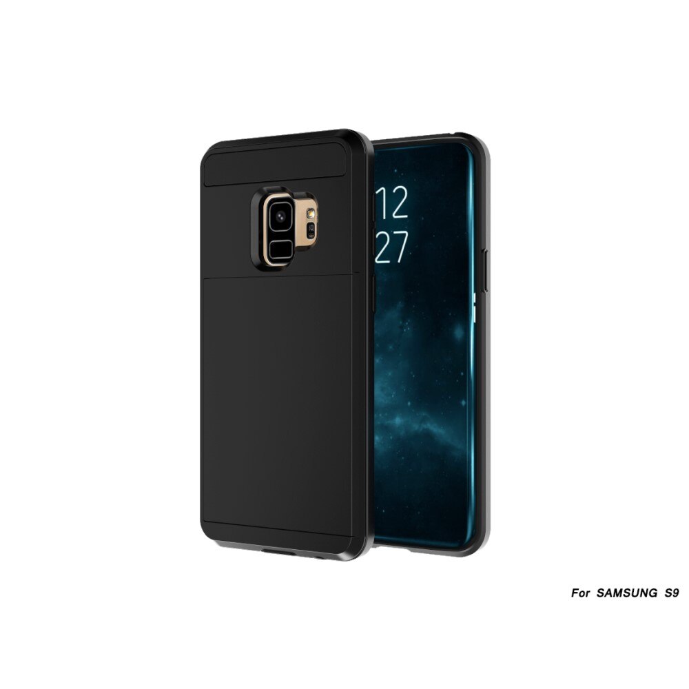 Case Cardslot Samsung Galaxy S9 musta